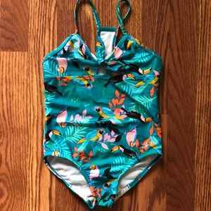Speedo swimsuit, girls size small, like new